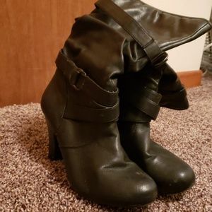 Black Heel Boots
